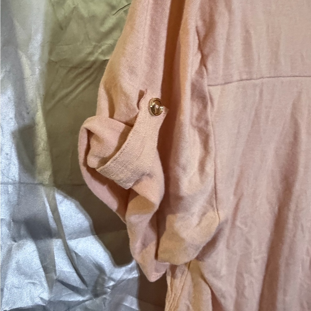 Perseption Concept Light Pink Button-Down Shirt - image 4